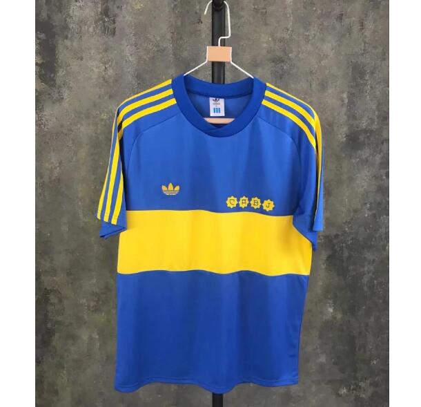 1981 Boca Juniors Retro Home Kit Soccer Jersey